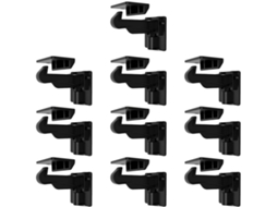 Conjunto De 10 Travas Segurança Para Gavetas E Armários, Invisíveis