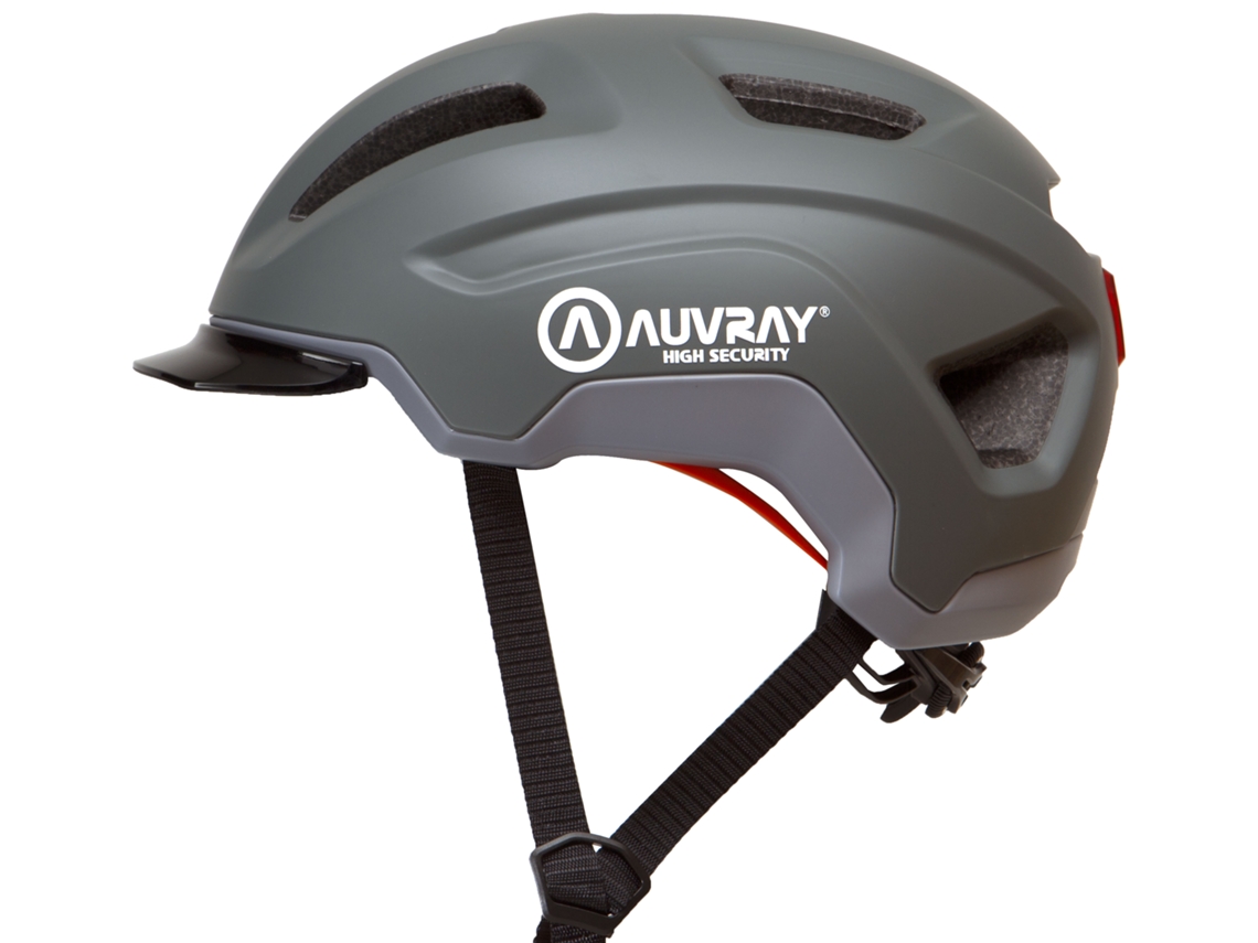 Capacete AUVRAY HIGH SECURITY City Cinza