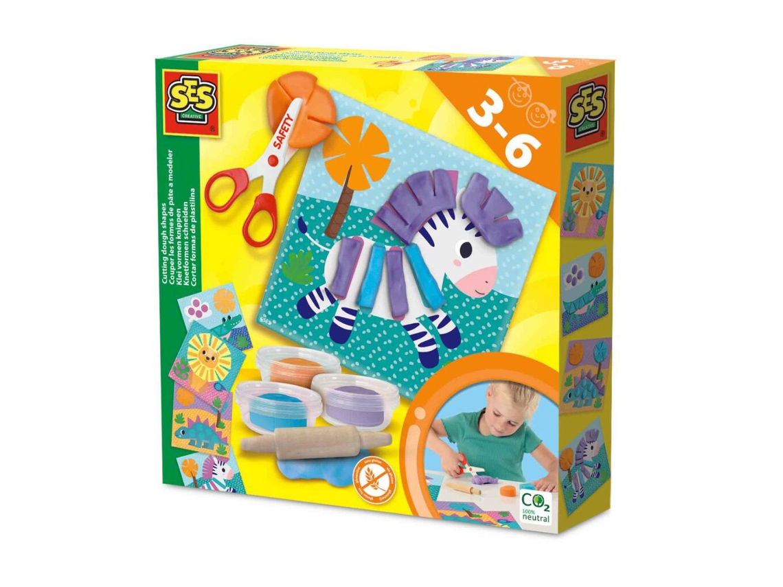 Cortar Plasticina com Tesoura SES Hobby 14640