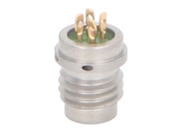 Conector Aeronáutico De Montagem Em Painel 4 Pinos Macho Liga De Alumínio Industrial