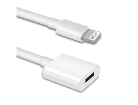 Cabo Extensão Lightning Fêmea Lightning para Apple Pencil