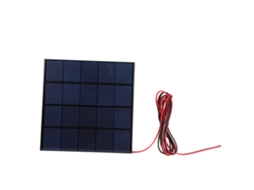 Painel Solar Mini 5v 4.5w 900ma Alto Rendimiento Resistente Ao Vento E Neve Com Cabo De 2m