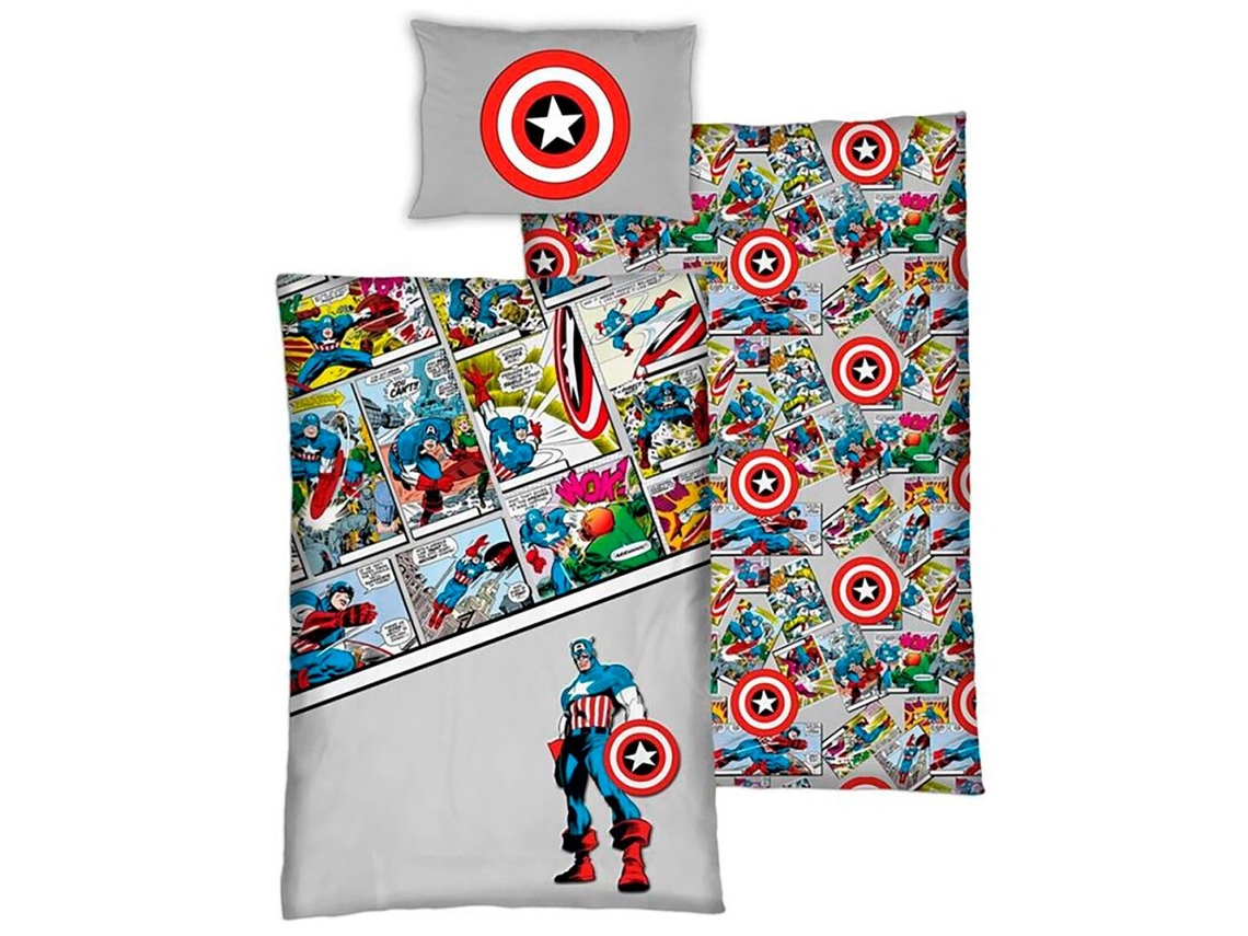 Capa De Edredon MARVEL Capa de edredão os vingadores cotton