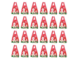 50 Unidades De Sacolas Plásticas De Natal Com Boneco De Neve Para Presentes. Nostalgia88