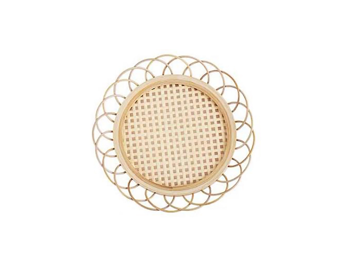 Laxiscreed Conjunto De 4 Porta-copos De Rattan E Bambu Feitos À Mão, Elegantes E Naturais