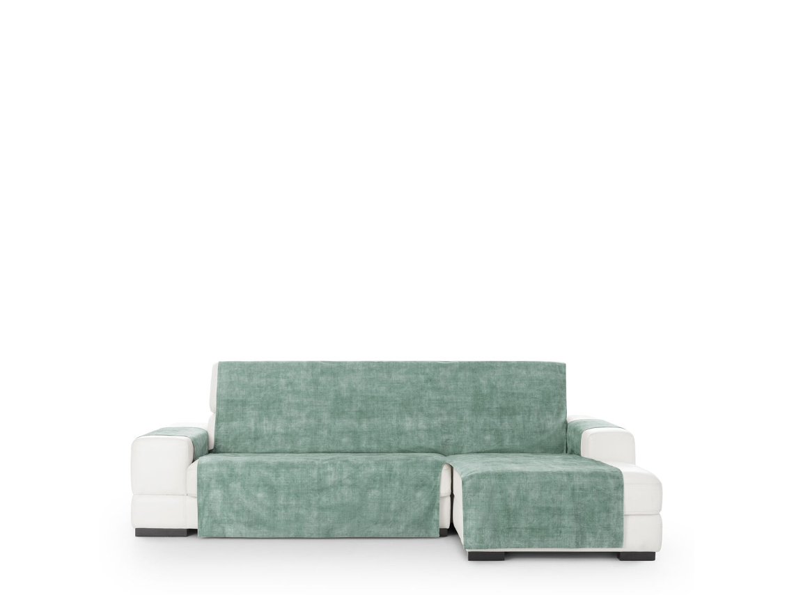 Capa para chaise longue de braço curto direito EYSA TURIN Água-marinha 100 x 110 x 300 cm