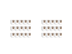 Conjunto De 30 Sacos De Pó De Reposição Para Aspirador De Pó Robô Xiaomi Mi Mop 2 Ultra Stytj05zhm - Peças Para Sacos De Lixo_glo
