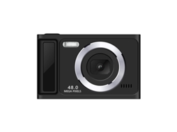 Câmara Digital Tela Ips Hd De 2,4 Polegadas, Zoom De 8x (preta) Cuich