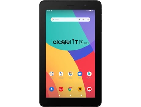 Tablet ALCATEL 1T 7 2022 (6'' - 32 GB - 1 GB RAM - Wi-Fi - Preto)