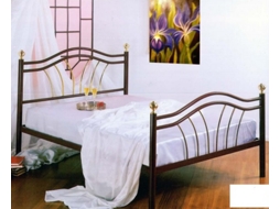 Cama COLCHÃOCERTO.PT (195x150 - Ferro - Preto)