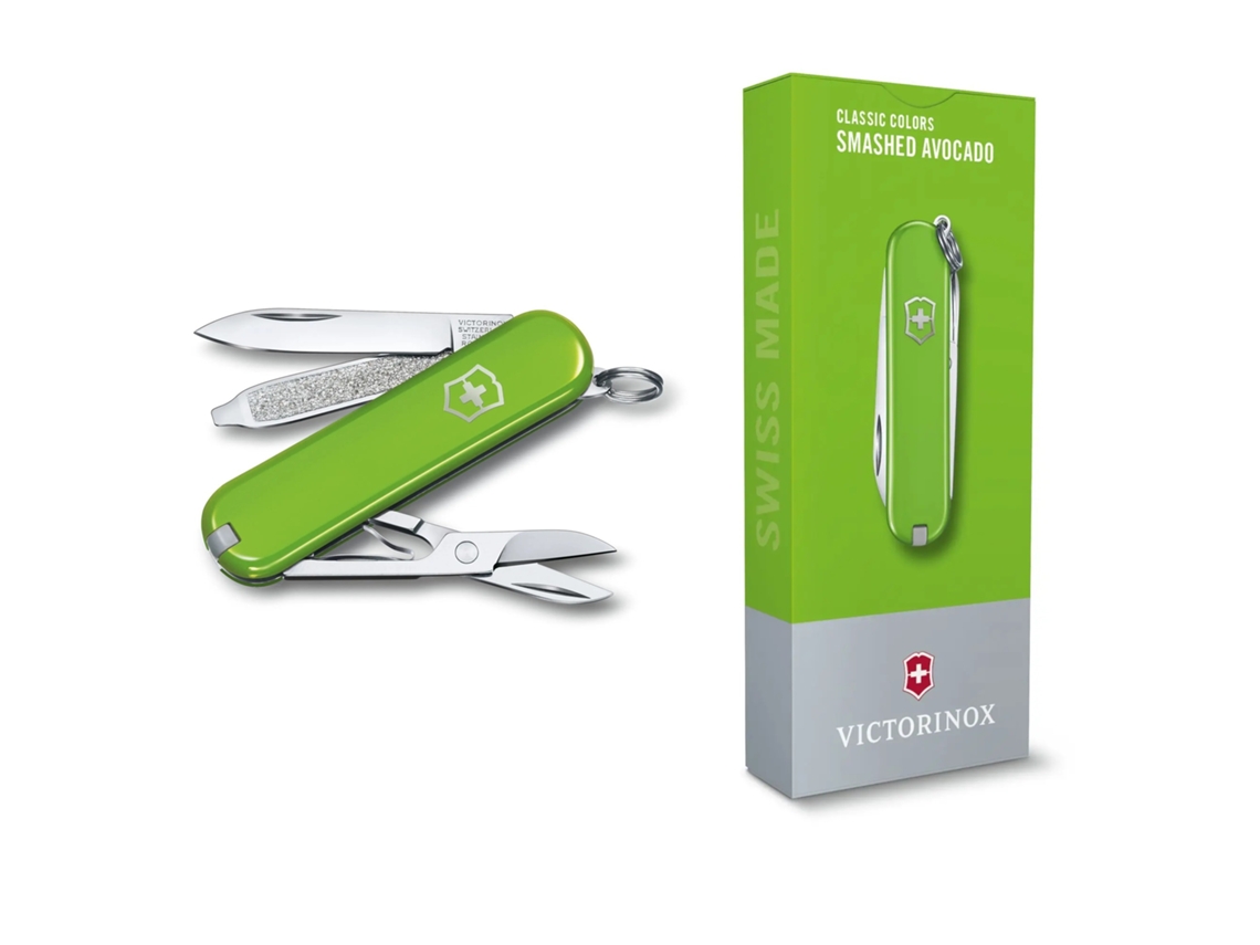 Navaja suiza de aguacate CLÁSICA - Colección de colores de iconos de estilo VICTORINOX