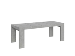 Mesa Extensível 200/304x90 Cm Roxell Premium Concreto Itamoby
