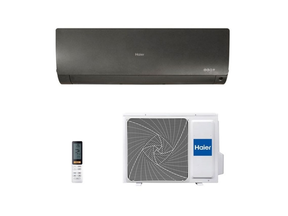 Condizionatore Climatizzatore Haier Flexis Plus 42 Nero Opaco Wifi 15000-btu R32 4.2-kw