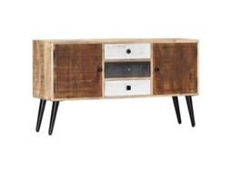 Aparador 118x30x62 cm Madera Maciza de Mango