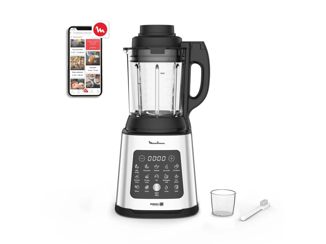Liquidificador MOULINEX LM835D10 (Outlet Caixa Aberta - 1400 W - Inox)