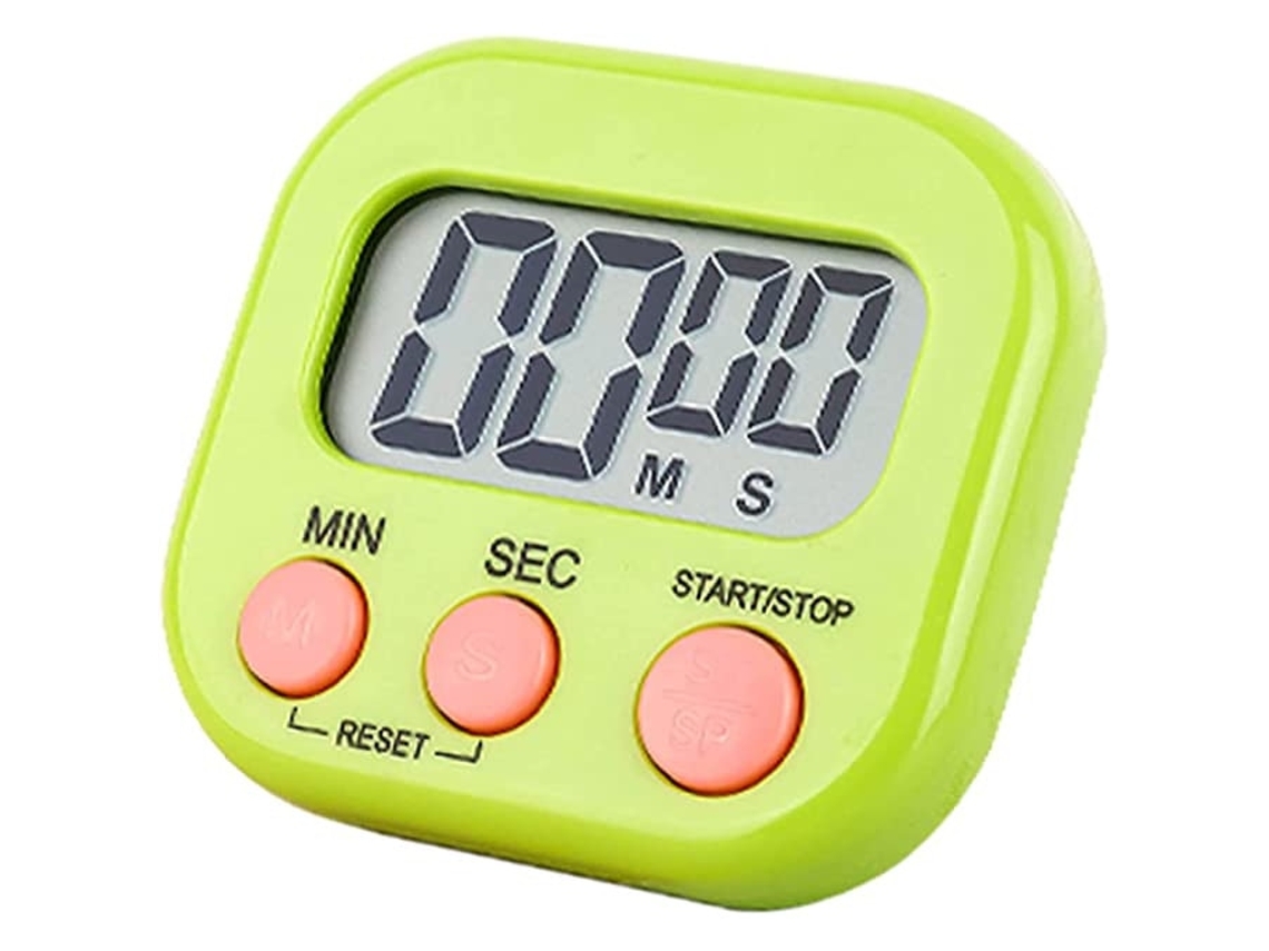 Kit De Facas De Cozinha, Display Lcd, Função Magnética, Verde