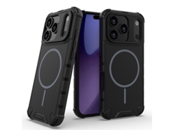 Capa Para Iphone 17 Pro, Dissipação De Calor E Resistente A Quedas, Preta.