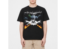 Rockinstone Back To The Future Movie Collage Black Adult T-shirt Size:xxl