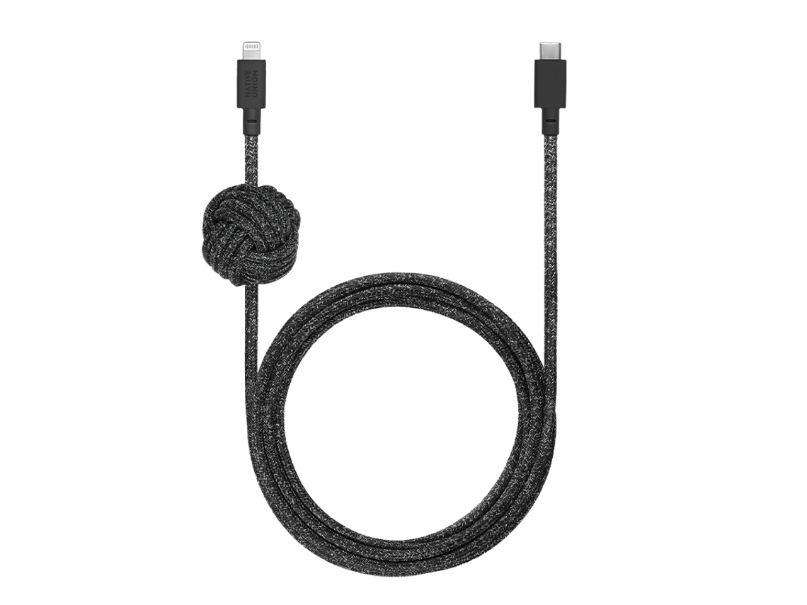 Cabo Native Union Usb-c Lightning De 2m Para Carregamento Qi Do Iphone 12, 13, 14, 15 E 16
