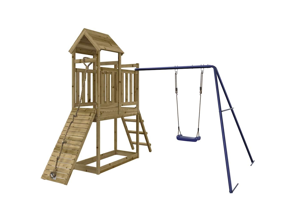 Outdoor Playset, Outdoor Playsets Vidaxl Marrom Madeira De Pinho Impregnada (n/a)