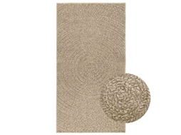 Rug, Rugs Vidaxl Bege Polipropileno (80 X 150 Cm)