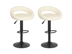 Bar Stool, Bar Stools Vidaxl Creme Veludo (n/a)