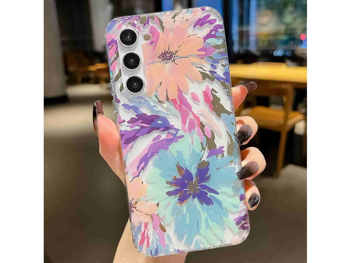 Capa Para Celular Symphony Com Acabamento Eletroplaqueado Para Samsung Galaxy S23+ 5g