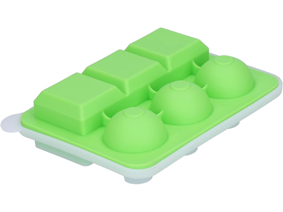 Forma Gelo Silicone Qualida Alimentar, Com 6 Compartimentos E Sign Funil, I Al