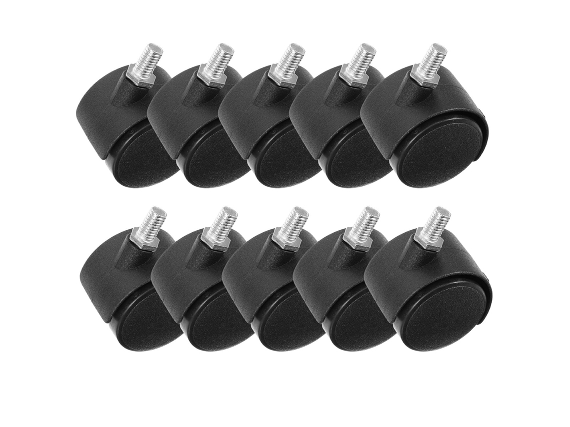 Conjunto De 10 Rodízios Giratórios - Para Uso Prático E Funcional