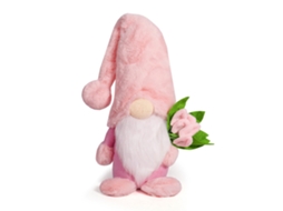Boneca Tulipa Rosa Iluminada Presente Decoração
