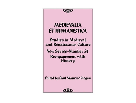 Livro medievalia et humanistica no. 31 de edited by paul maurice clogan (inglês)