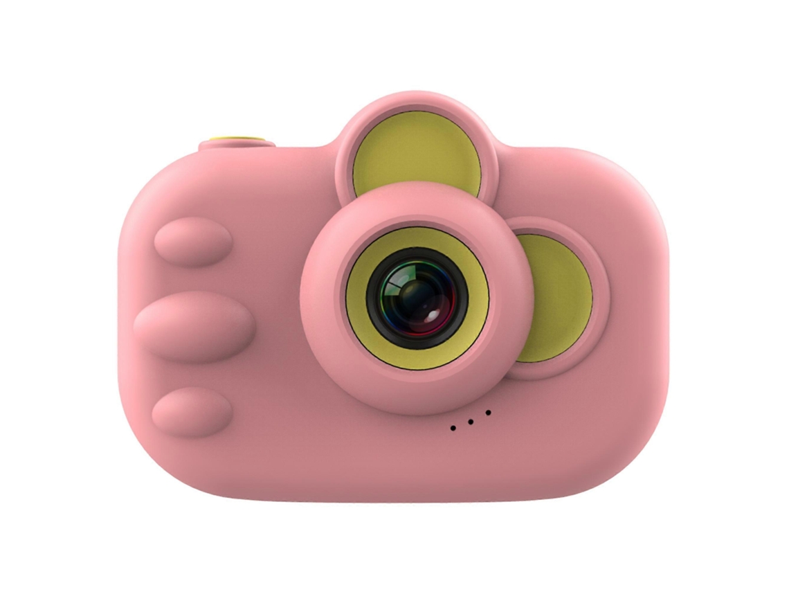 Máquina Fotográfica Digital Infantil Com Ecrã De 2,0 Polegadas E Dupla Câmara