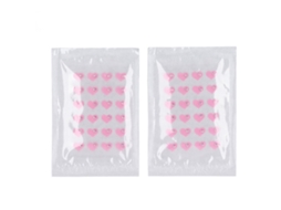Parches Para Espinhas Com Design De Coração Rosa - 48pcs Amigáveis À Pele