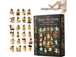 Calendário De Halloween 2026: 24 Dias De Adoráveis Figuras De Fantasmas |