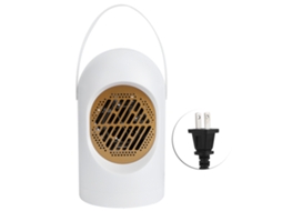 Laxiscreed Aquecedor Doméstico Portátil Branco Com Funcionamento Instantâneo E Desligamento Inteligente