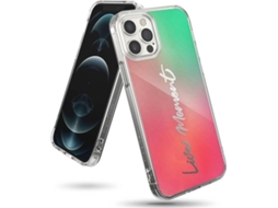 Capa iPhone 12 Pro Max RINGKE  Rosa « Verde
