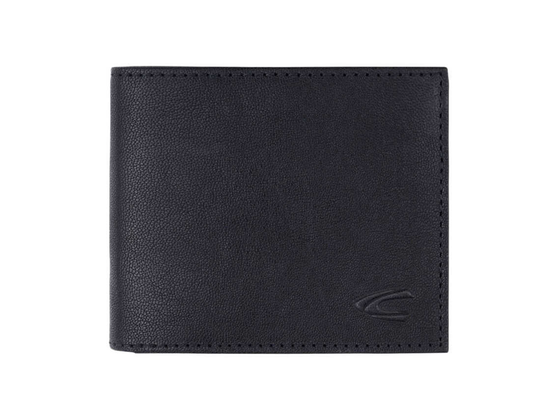 Camel Active Carteira Jeans C/ Porta-moedas Discover Preta