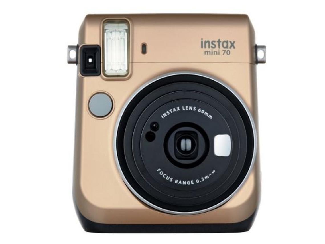 INSTAX MINI 70 ゴールド Máquina Fotográfica Instantânea FUJIFILM Instax Mini 70 (Dourado