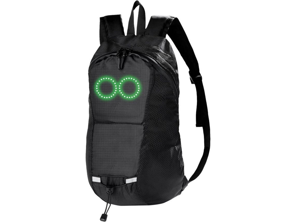 Slowmoose Mochila Com Luzes Para Segurança Noturna