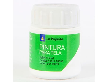 Tinta p/ Tela, 20 ml. La Pajarita - Branco