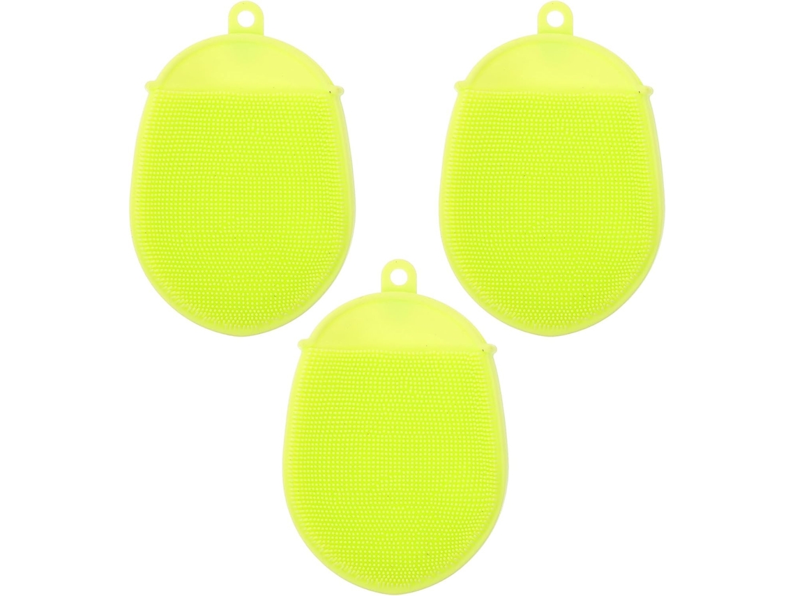 Lurelia Kit De 3 Escovas De Banho Para Bebé De Cuidado Corporal, Pega Ergonómica, Escovagem A Seco E Massagem Suave