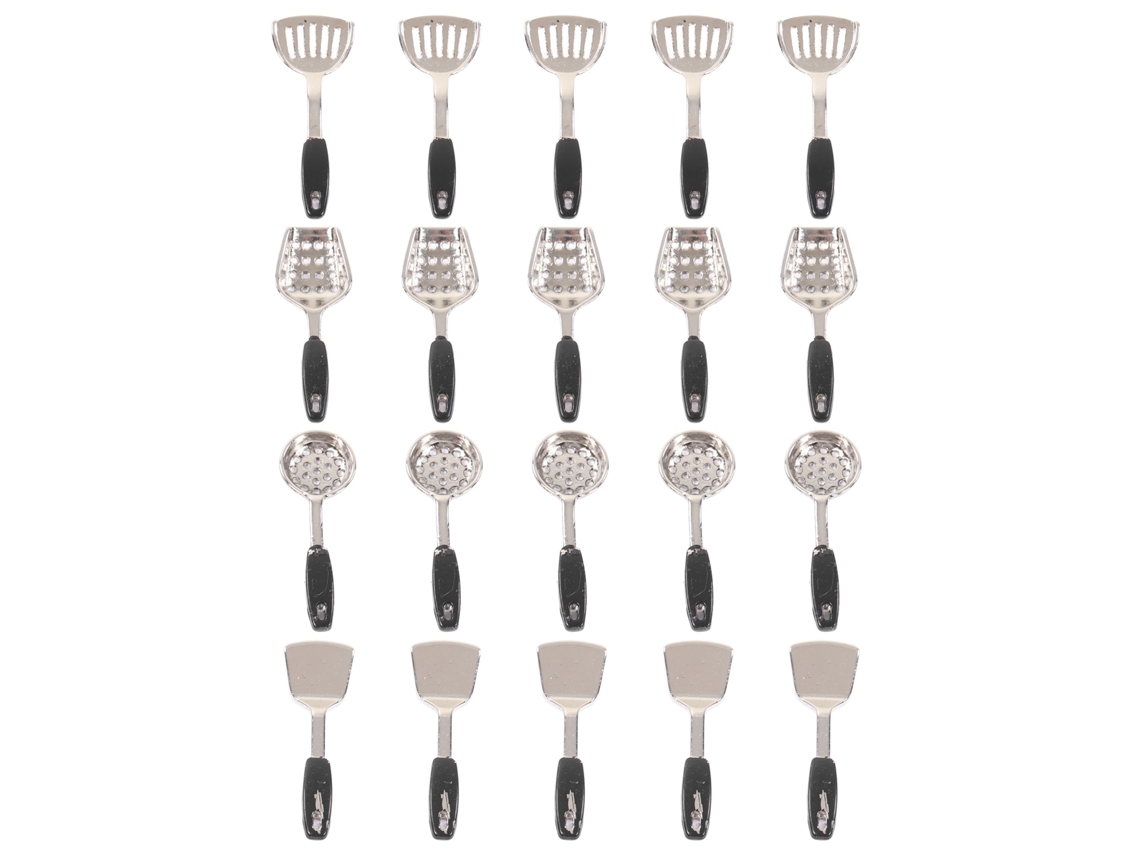 Lurelia Miniatura Decorativa, 1:12/1:16 Escala Casa De Bonecas Miniatura Armário De Cozinha Colher Decoração Utensílios Acessórios