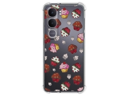 Capa Tumundosmartphone De Silicone À Prova De Choque Para Vivo Y31 5g / Y21d Com Estampa De Muffins