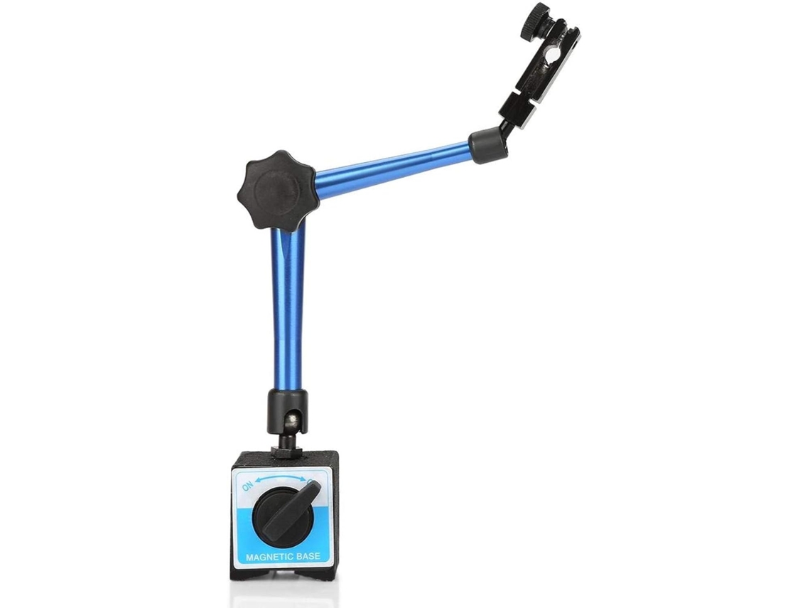 Base Magnética Flexível De Alta Precisão, Suporte Magnético Para Indicador De Teste Mostrador Com Design Ranhura Em V Na