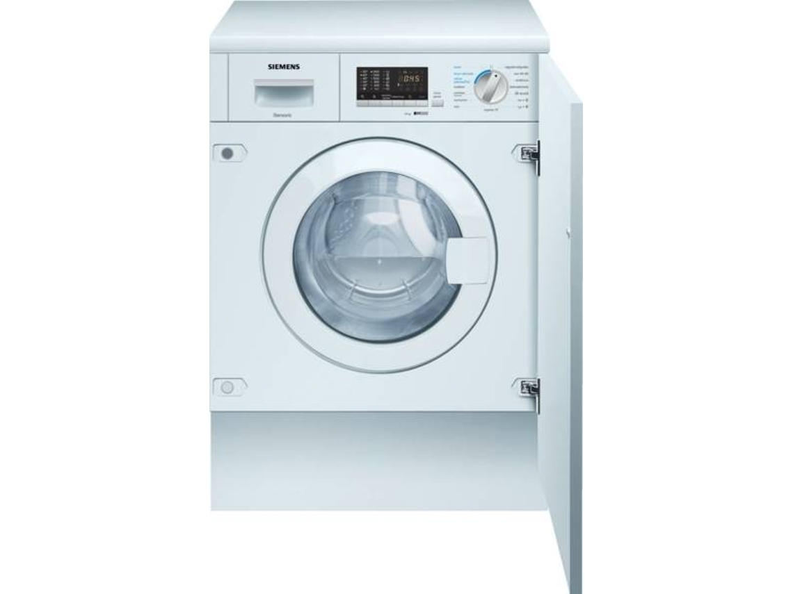 Máquina de Lavar e Secar Roupa Encastre SIEMENS WK14D543 (4/7 kg - 1400 rpm - Branco)