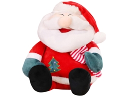 Papai Noel De Pelúcia, Bichinho Pelúcia Vermelho Macio, Boneco