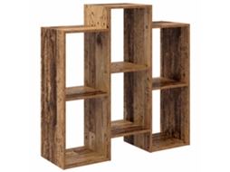 Conjunto 1 Buffet Moderno Vidaxl Castanho Derivados De Madeira (90 X 30 X 90 Cm)