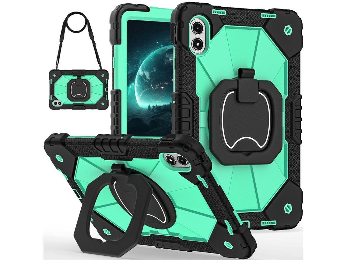 Tressino Capa Para Redmi Pad 2 11 Polegadas Com Proteção Completa E Alça De Ombro, Verde