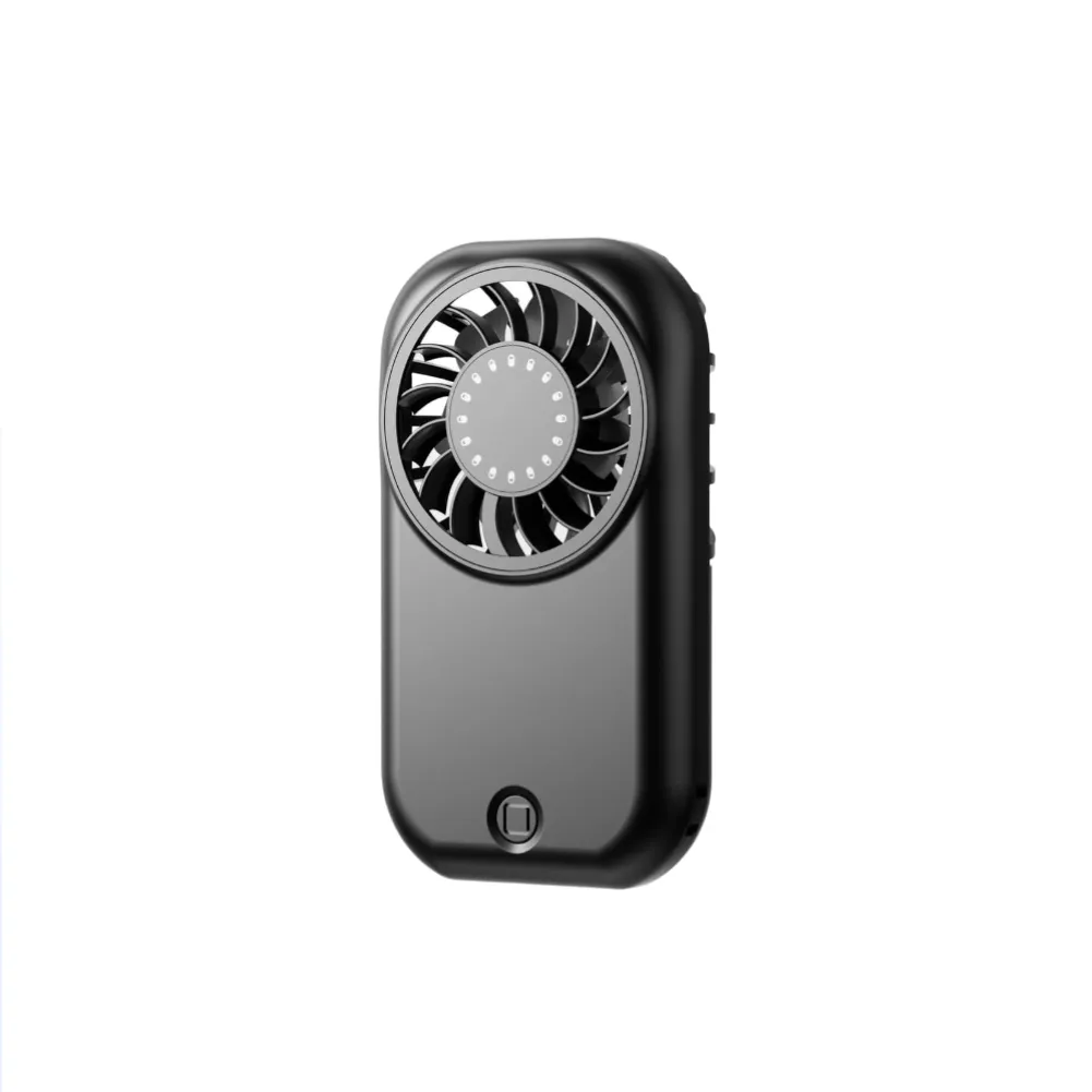 Ventilador de Mão EIFSON Portátil 5 Velocidades 1200mah 11000 Rpmpreto