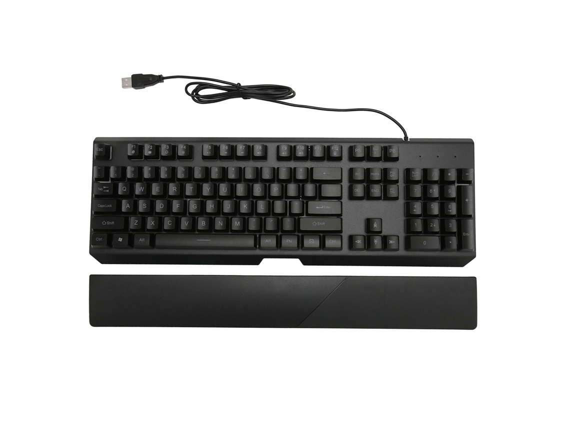 Lurelia Apoio De Pulso Com Fio, Cor Vermelho Para Teclado E Rato